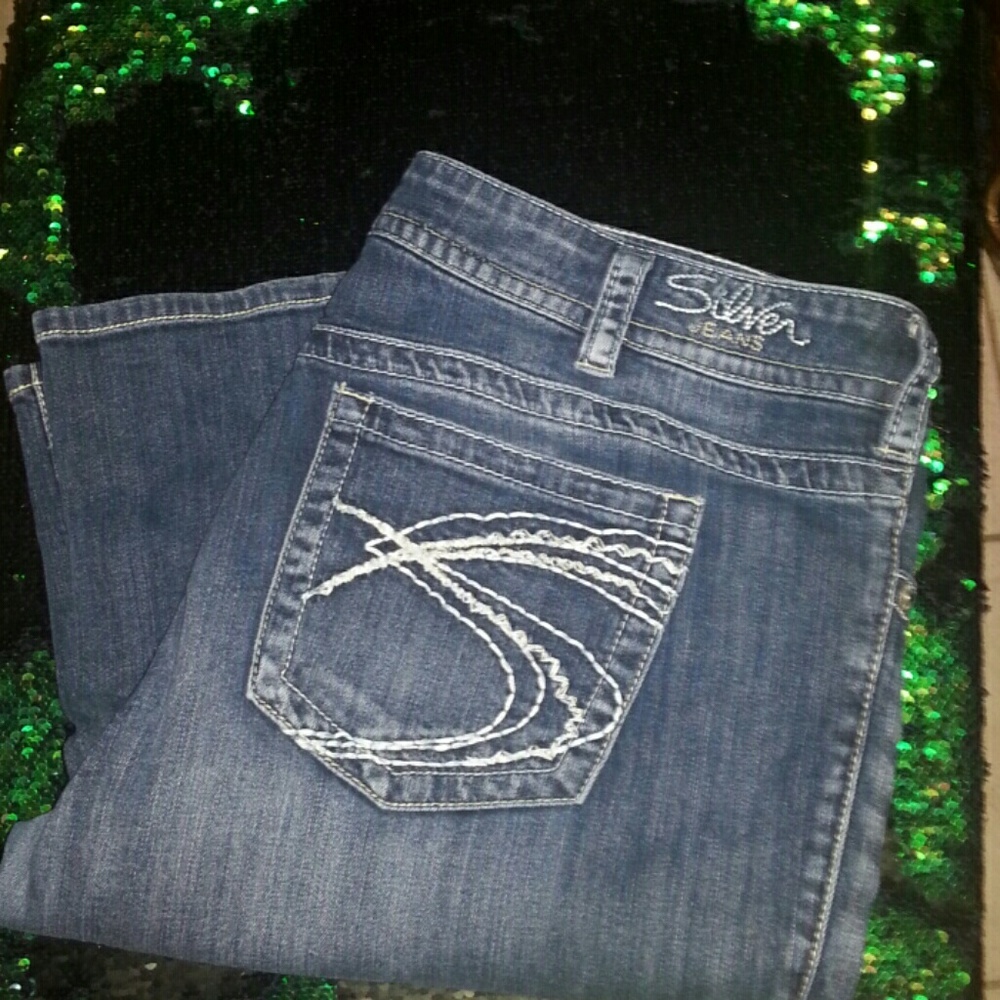 Silver jeans